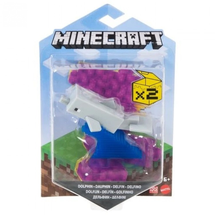 Minecraft 3.25 Inch Figure - Dolphin GTP14