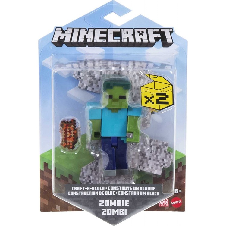 Minecraft 3.25 Inch Figure - Zombie GTP12