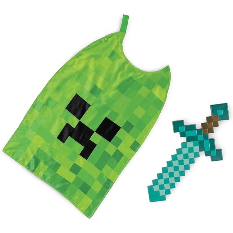 Minecraft Sword & Cape Set