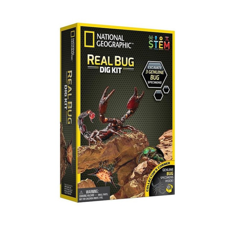 National Geographic Real Bug Dig Kit XMNGBUG