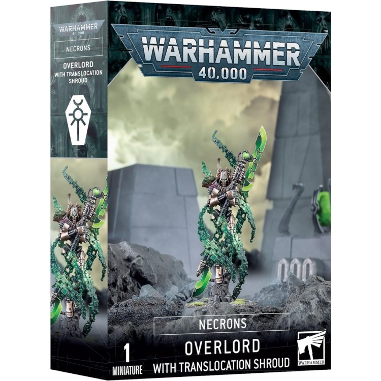 Necrons Overlord with Translocation Shroud
