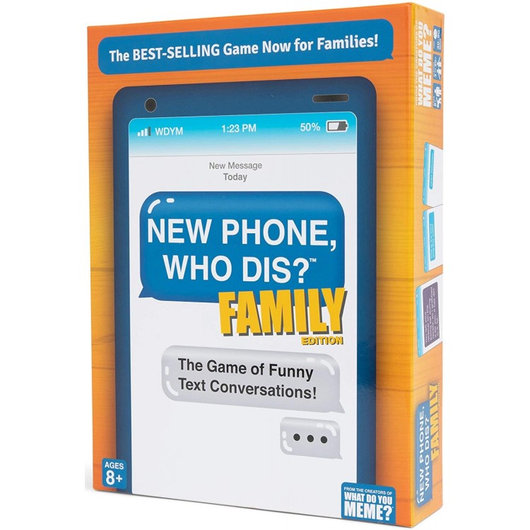 New Phone, Who Dis? - Family Edition Party Game