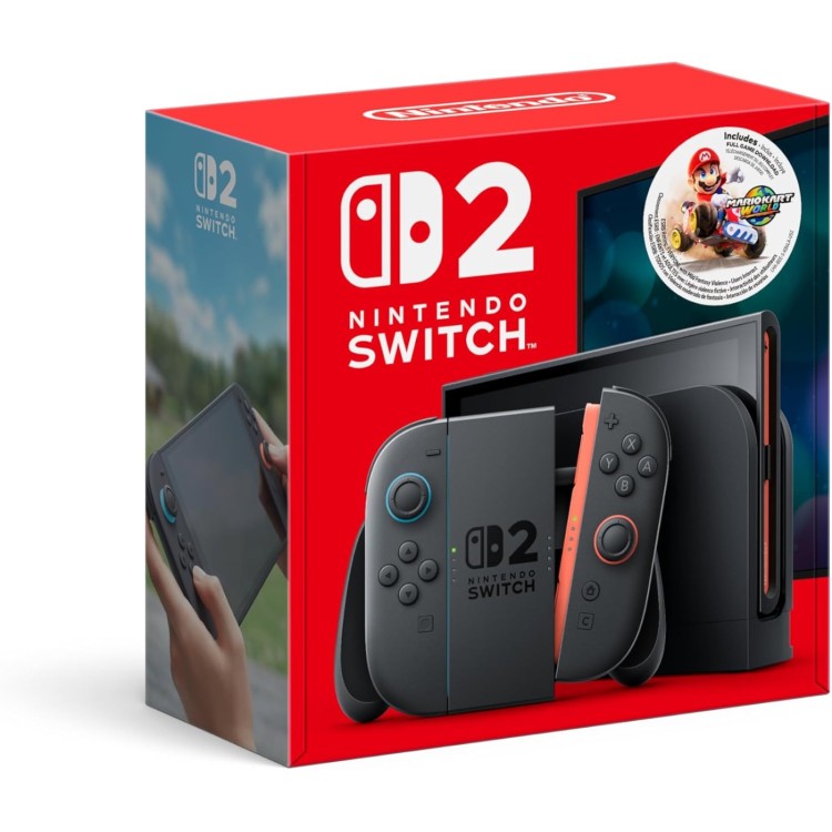 Nintendo Switch 2 Console Mario Kart World and Camera Bundle