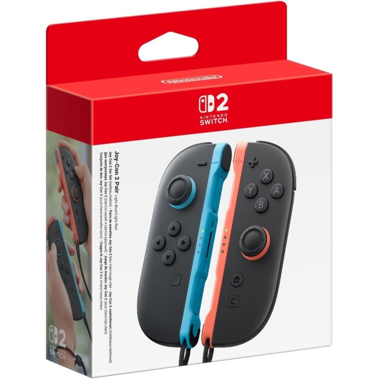 Nintendo Switch 2 Joy-Con 2 Pair - Light Blue/Light Red