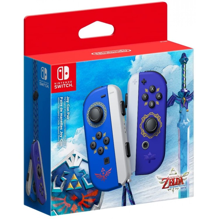 Nintendo Switch Joy-Con Controller Pair - Zelda Skyward Sword