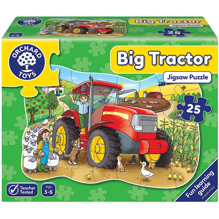 Orchard Toys Big Tractor Jigsaw Puzzle (25 Pieces)