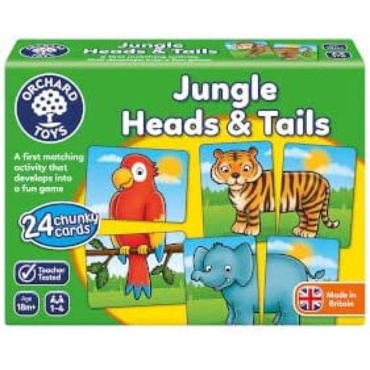 Orchard Toys Jungle Heads & Tails Game