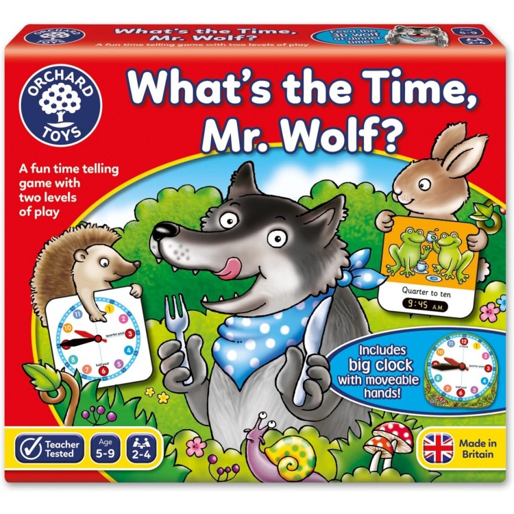 Orchard Toys What's the Time Mr. Wolf? Game