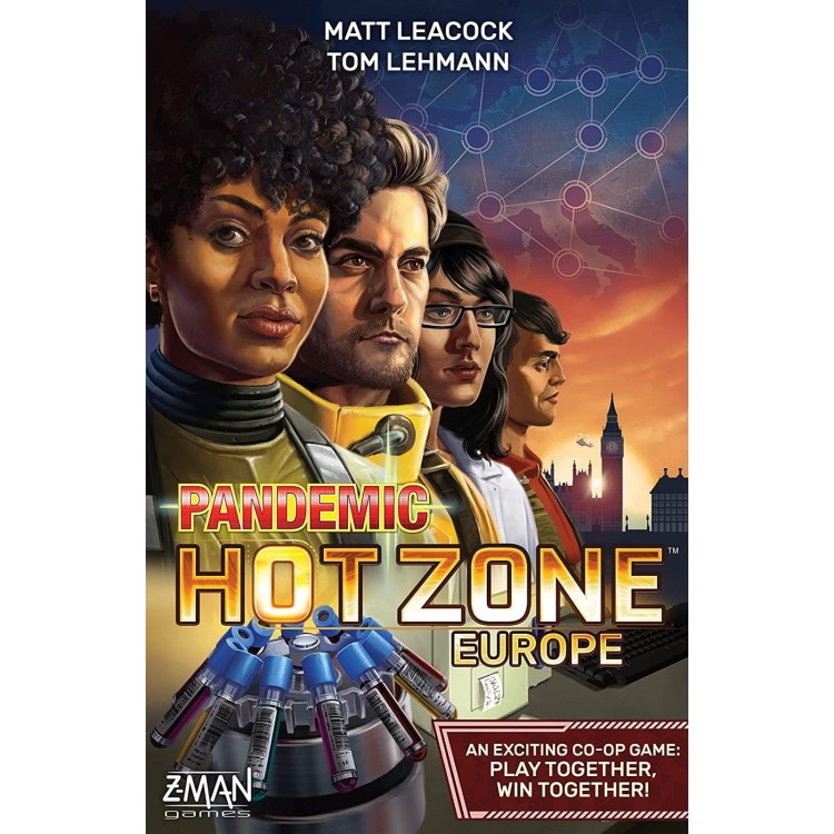 Pandemic Hot Zone Europe Board Game