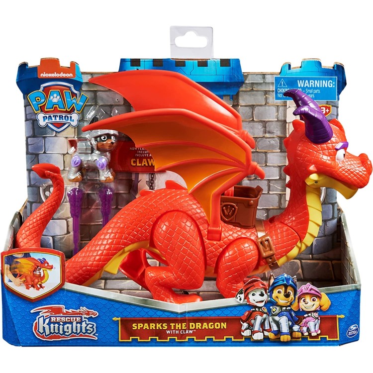 Paw Patrol Rescue Knights - Sparks the Dragon with Claw