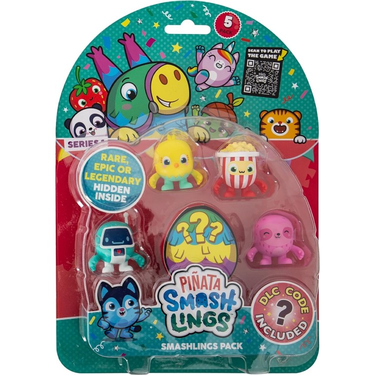 Pinata Smashlings - 5 Figure Pack (4 & 1 Random)