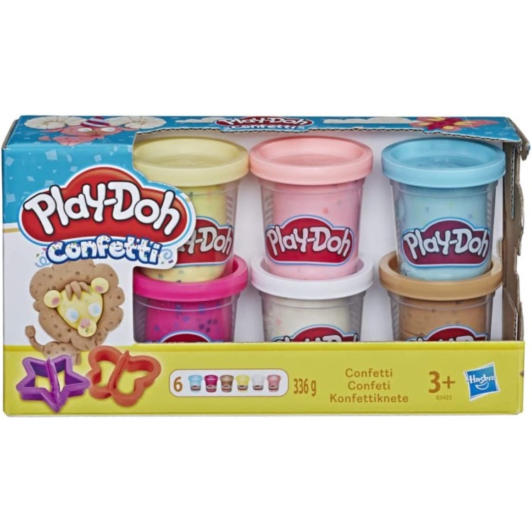 Play-Doh Confetti Compound Collection - 6 Pots