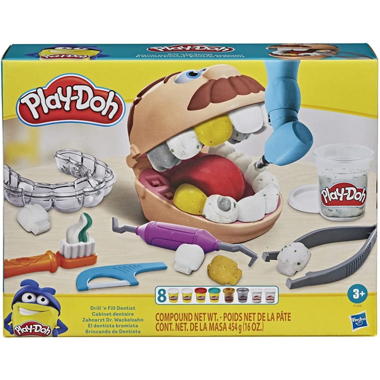 Play-Doh Drill 'N' Fill Dentist Playset inc 8 Tubs