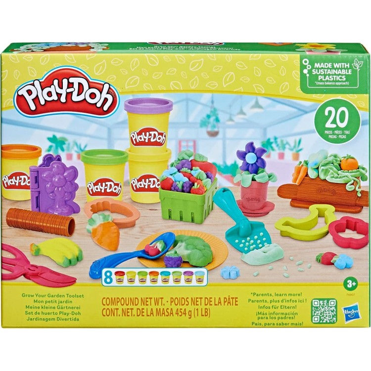 Play-Doh Grow Your Garden Toolset inc 8 Tubs