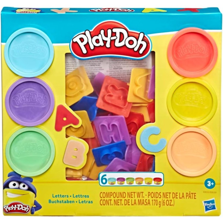 Play-Doh Letters 6 Tub Starter Set