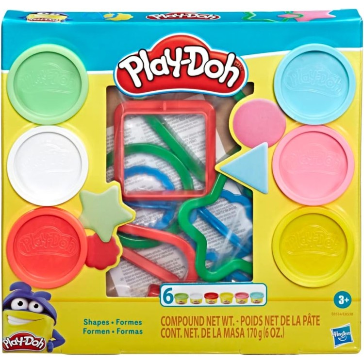 Play-Doh Shapes 6 Tub Starter Set
