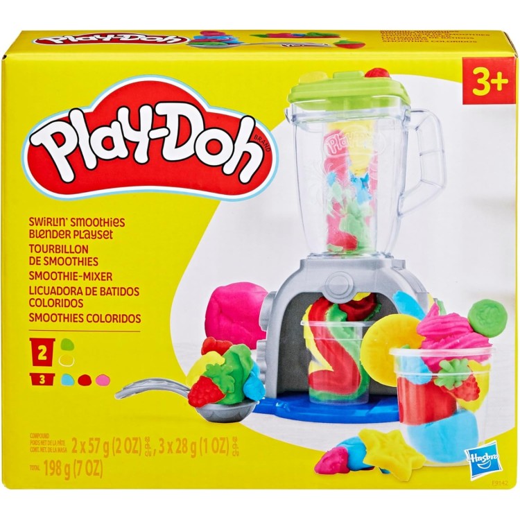Play-Doh Swirlin' Smoothies Blender Playset inc 5 Tubs