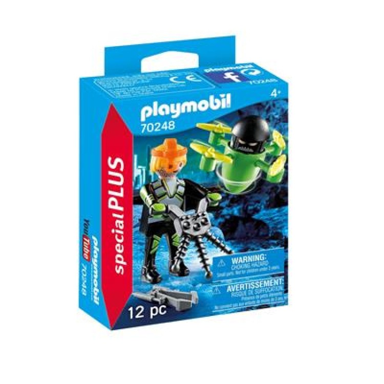 Playmobil Agent with Drone - 70248