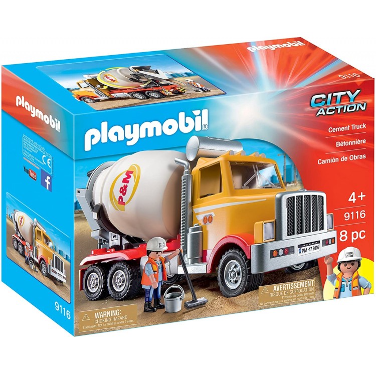 Playmobil City Action Cement Truck - 9116