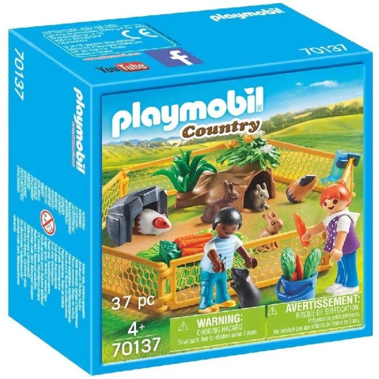 Playmobil Country Farm Small Animal Enclosure - 70137