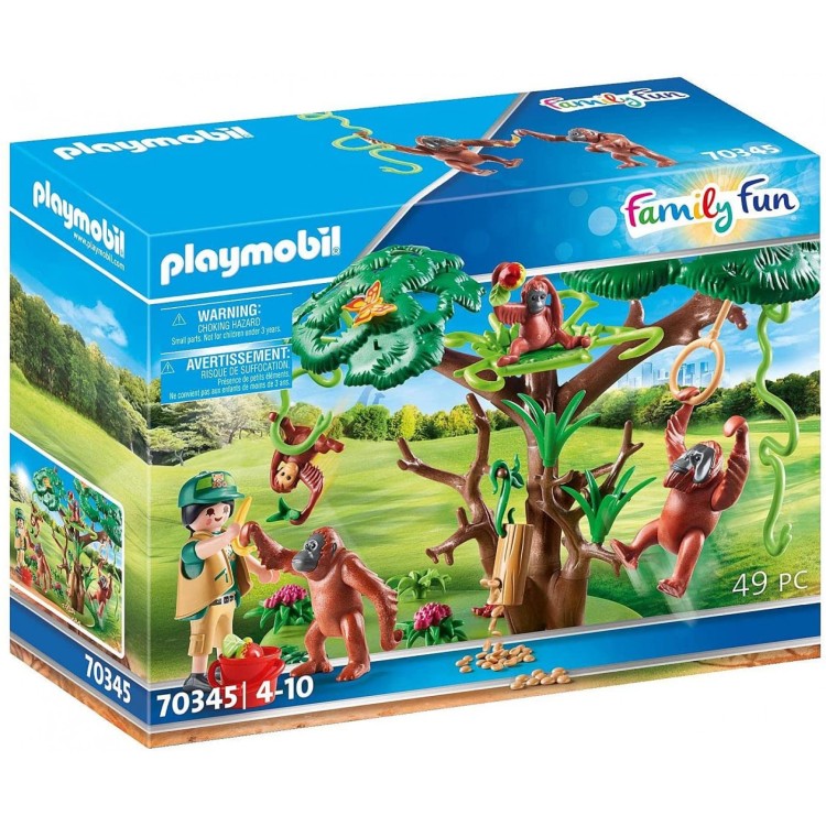 Playmobil Family Fun Orangutans with Tree - 70345