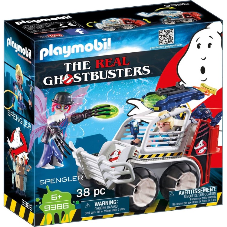 Playmobil Ghostbusters Spengler with Cage Car - 9386