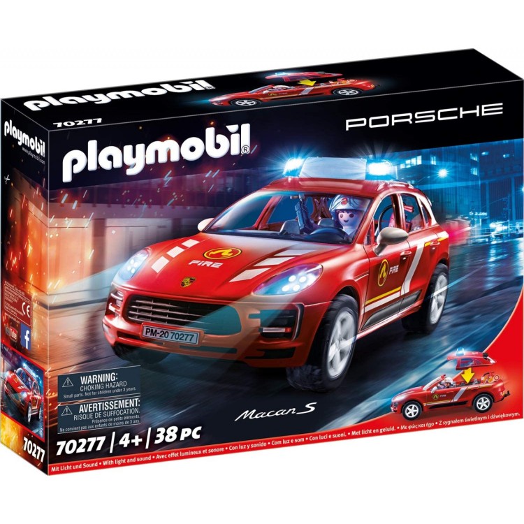 Playmobil Porsche Macan S Fire Brigade 70277
