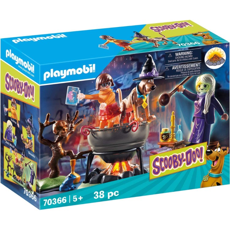 Playmobil Scooby-Doo! Adventure in the Witch's Cauldron 70366