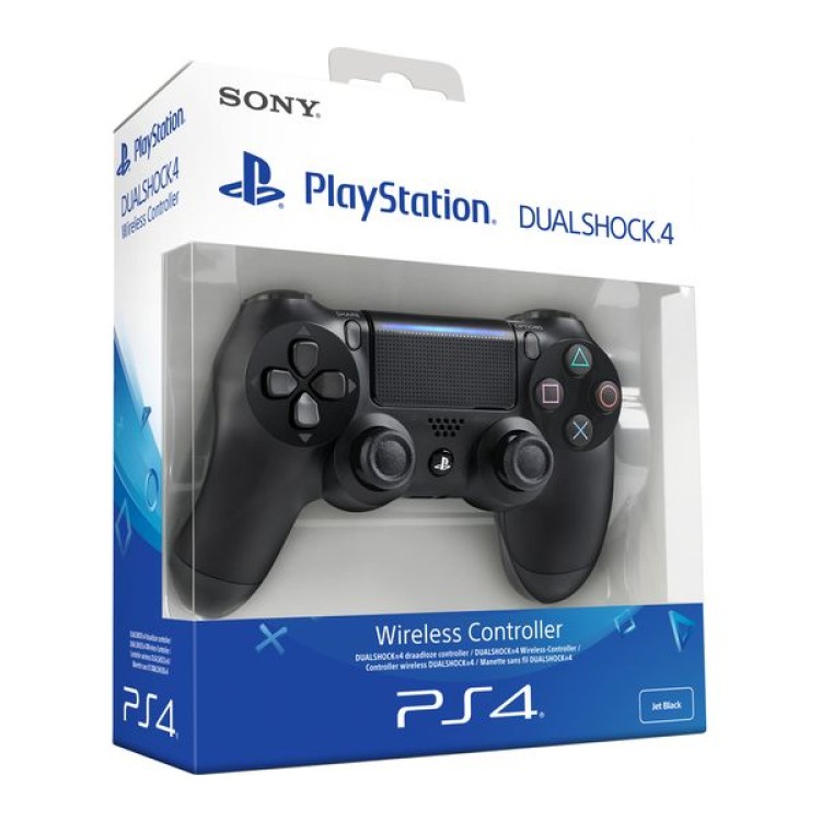 PlayStation 4 DualShock 4 V2 Controller Jet Black