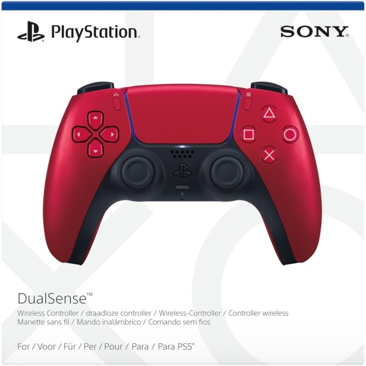 PlayStation 5 DualSense Wireless Controller Volcanic Red