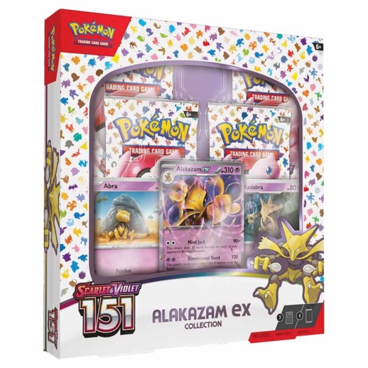 Pokemon 151 Alakazam ex Collection