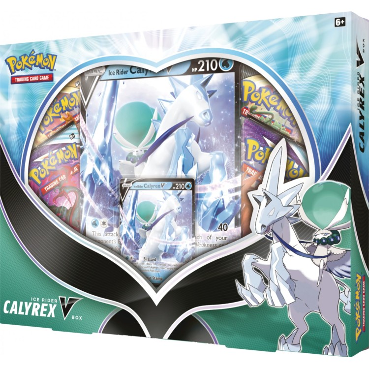 Pokemon Ice Rider / Shadow Rider Calyrex V Box