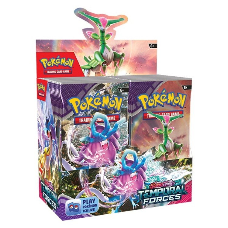 Pokemon Scarlet & Violet 5 Temporal Forces Booster Box