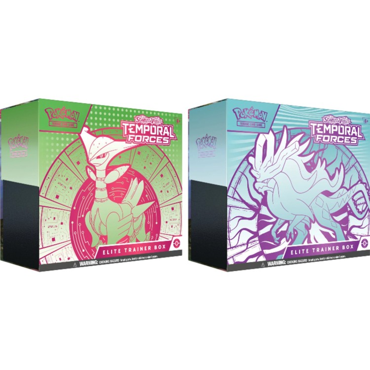 Pokemon Scarlet & Violet 5 Temporal Forces Elite Trainer Box