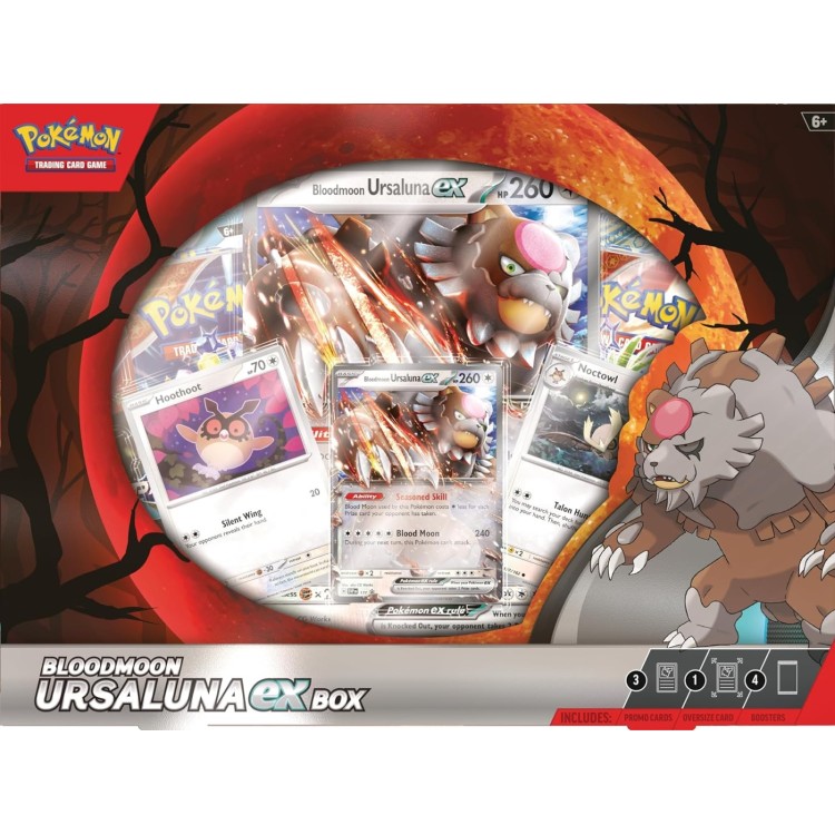 Pokemon Scarlet & Violet Bloodmoon Ursaluna EX Box 2024