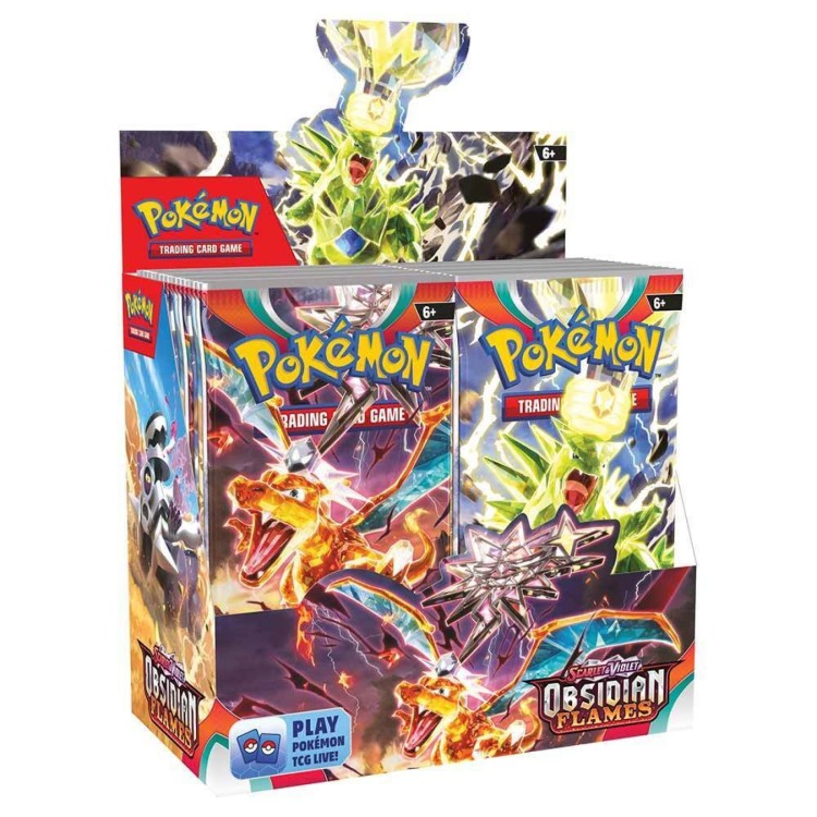 Pokemon Scarlet & Violet Obsidian Flames Booster Box