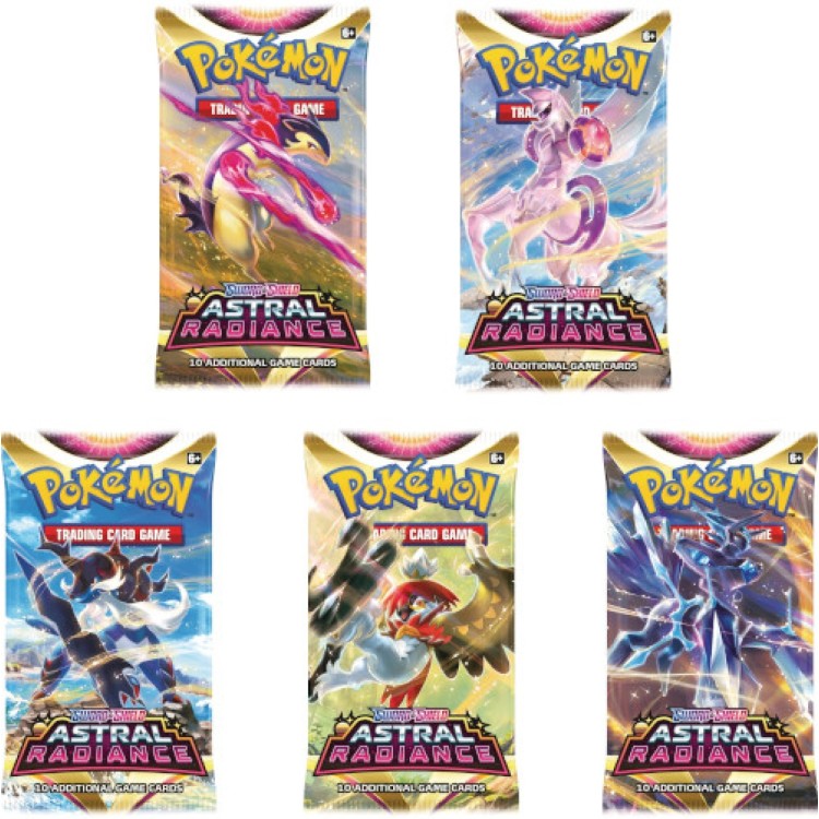 Pokemon Sword & Shield 10 Astral Radiance Booster Pack