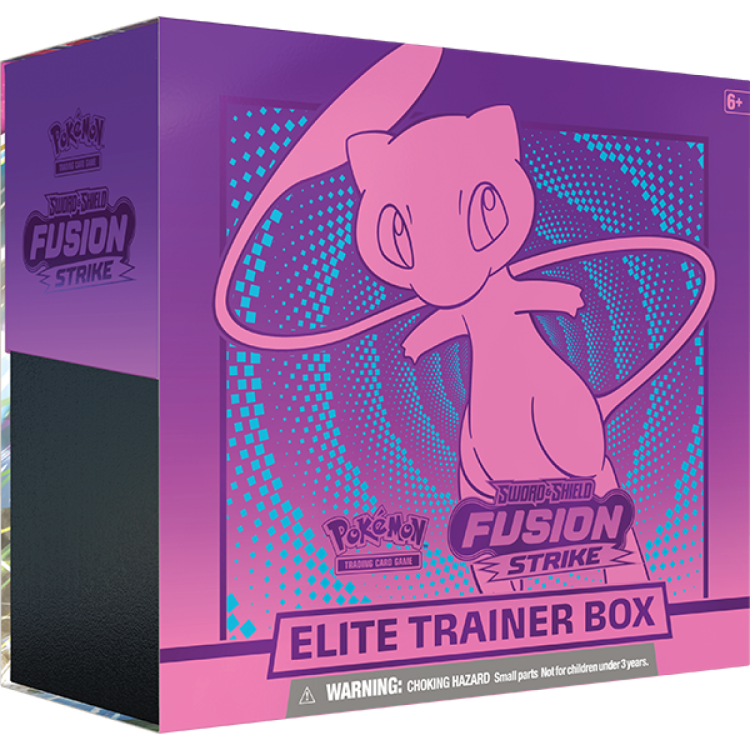 Pokemon Sword & Shield 8 Fusion Strike Elite Trainer Box