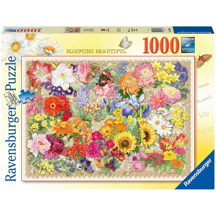 Ravensburger Blooming Beautiful 1000 Piece Jigsaw Puzzle