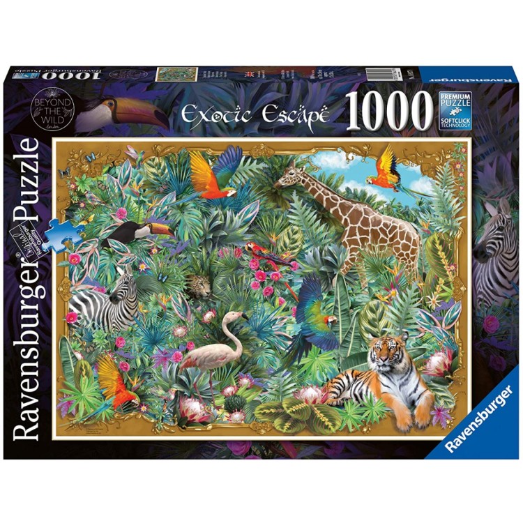 Ravensburger Exotic Escape 1000 Piece Jigsaw Puzzle