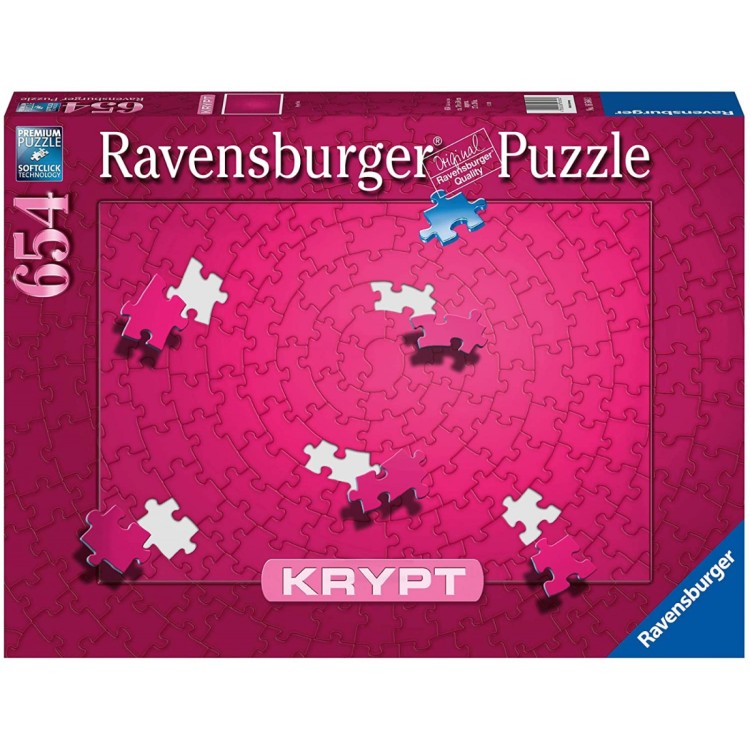 Ravensburger Krypt Pink 654 Piece Jigsaw Puzzle