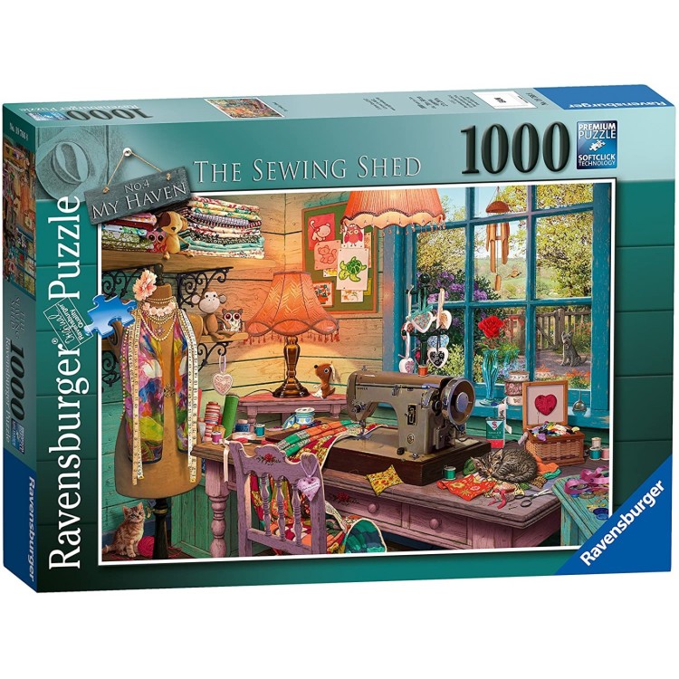 Ravensburger The Sewing Shed 1000 Piece Jigsaw Puzzle