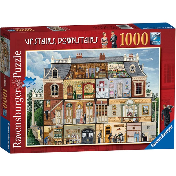 Ravensburger Upstairs Downstairs 1000 Piece Jigsaw Puzzle