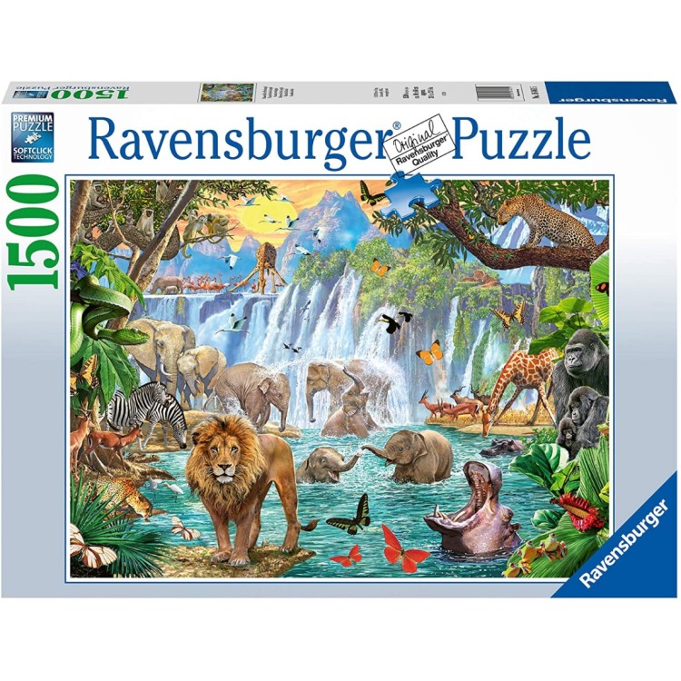 Ravensburger Waterfall Safari 1500 Piece Jigsaw Puzzle