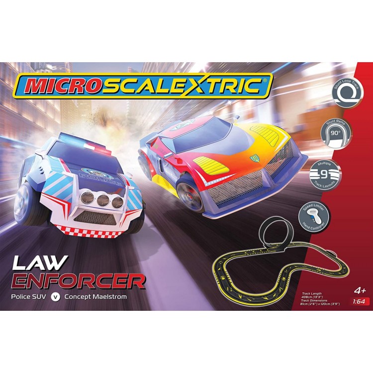Scalextric Law Enforcer Micro Scalextric Starter Set G1149M