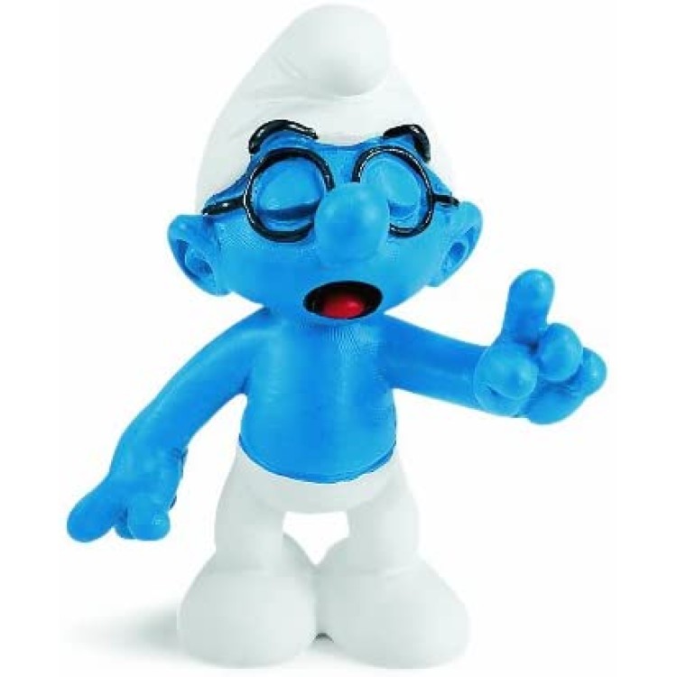 Schleich Brainy Smurf Figure 20536