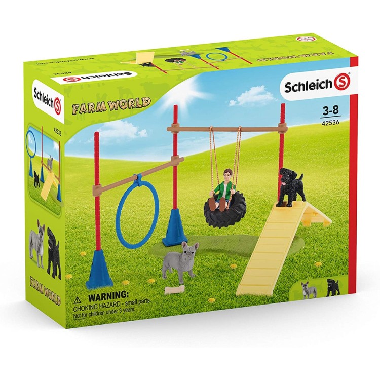 Schleich Farm World - Puppy Agility Training 42536