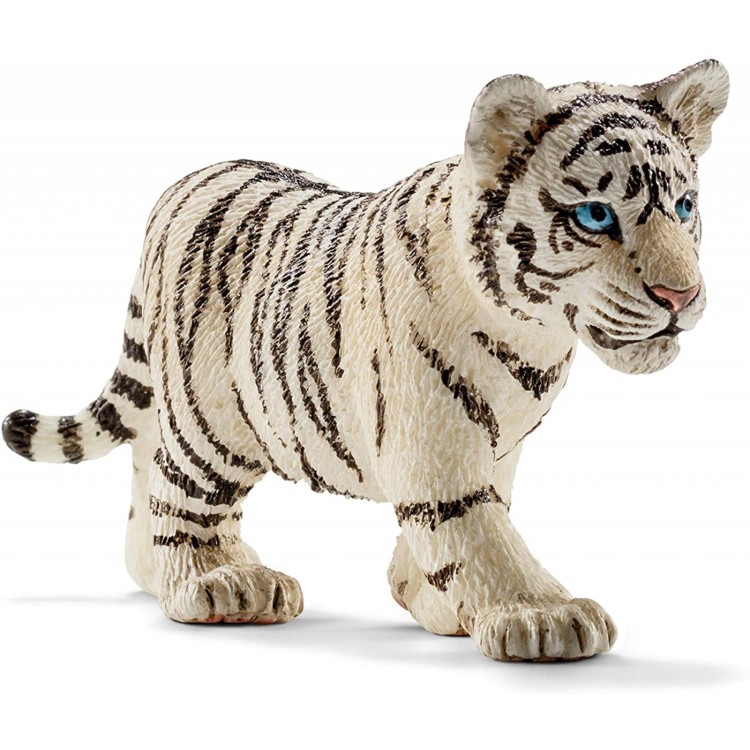 Schleich Wild Life - Tiger Cub, White 14732