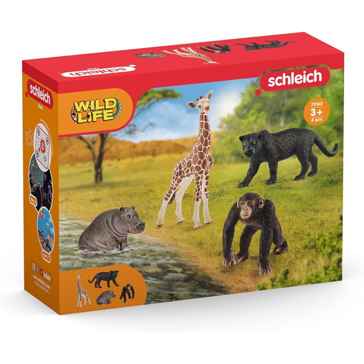 Schleich Wild Life - Four Animal Starter Set 72162