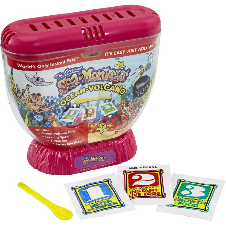 Sea Monkey Ocean Volcano Zoo Blue/Pink 80483 